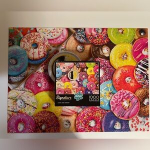 Buffalo Coffee and Donuts  - Colorful 1000 Piece Jigsaw Puzzle